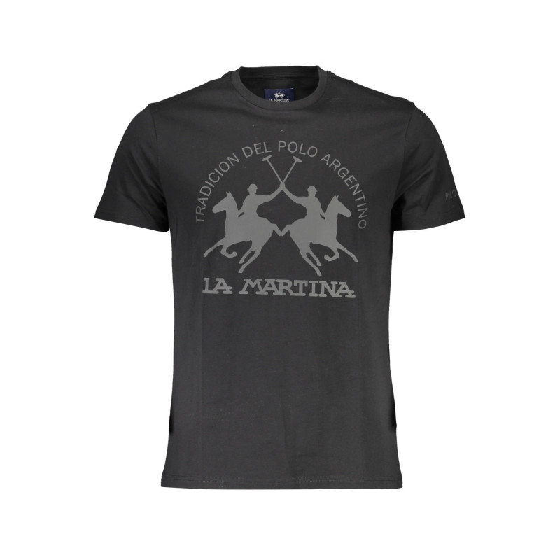 La martina T-Shirt XMR005-JS206 Black