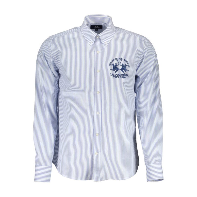 La martina shirts XMC007-PP340 Light blue