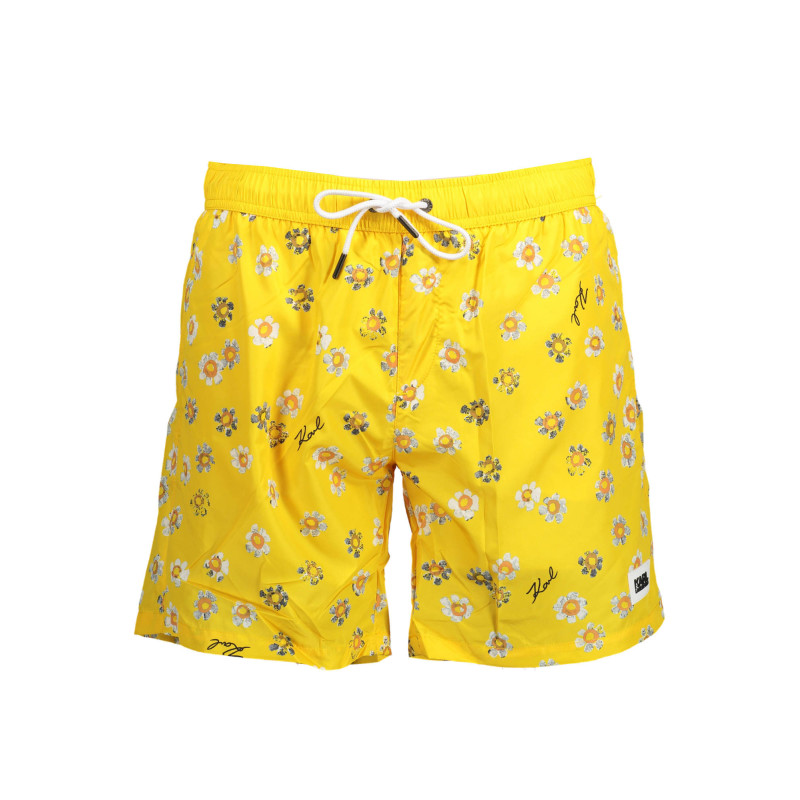 Karl lagerfeld beachwear a towel KL22MBM07 Yellow