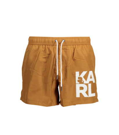 Karl lagerfeld beachwear rätik KL22MBS08 Pruun