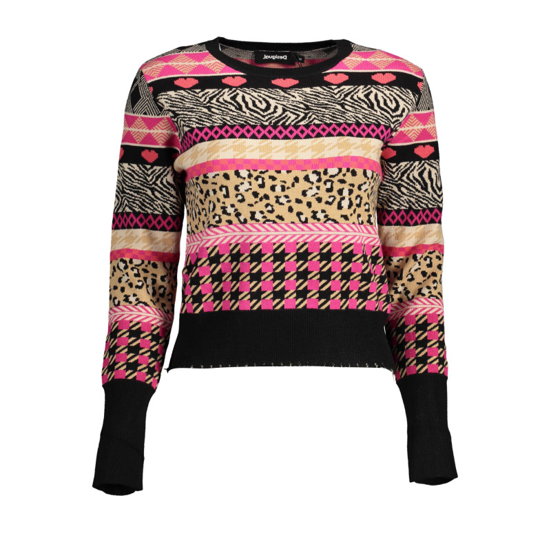 Desigual sweater 22WWJF72 Black