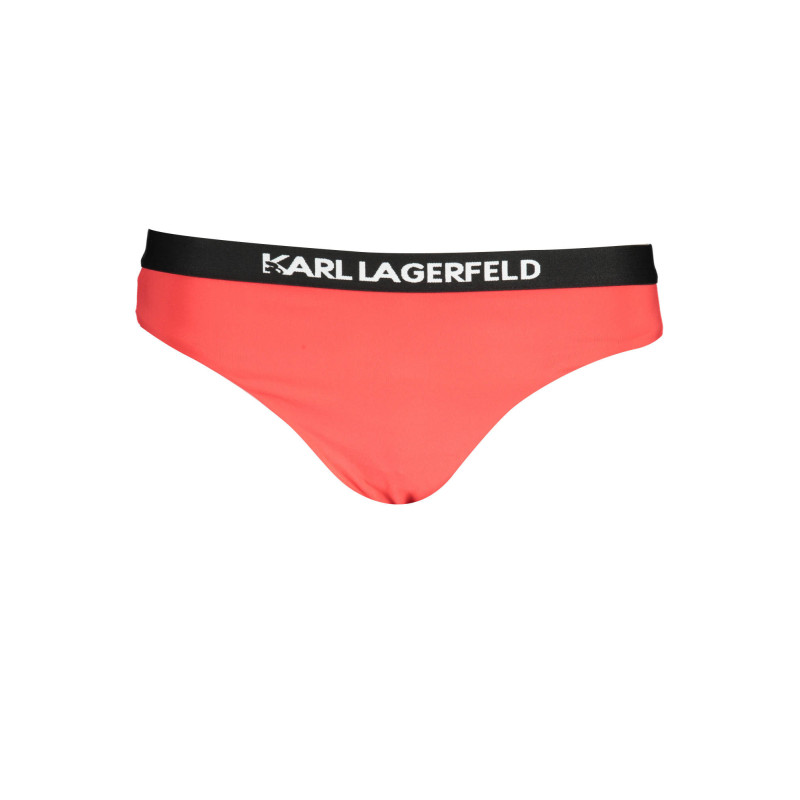 Karl lagerfeld beachwear rankšluostis KL22WBT08 Raudona