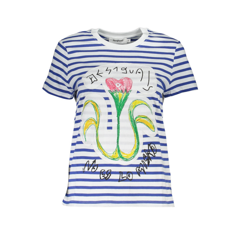 Desigual T-Shirt 23SWTK05 Blue