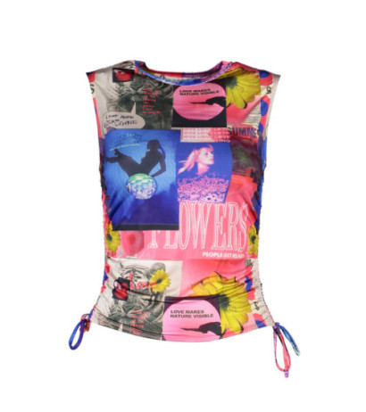 Desigual T-krekls 23SWTKBK Zils