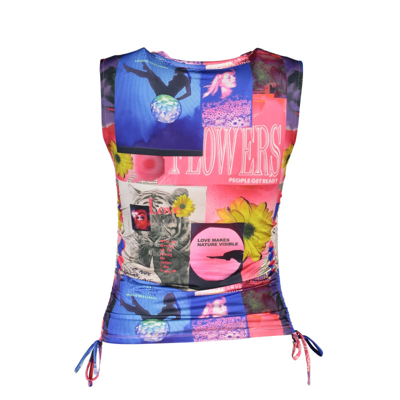 Desigual T-krekls 23SWTKBK Zils