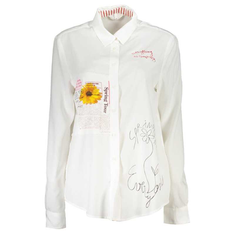 Desigual shirts 23SWCW48 White