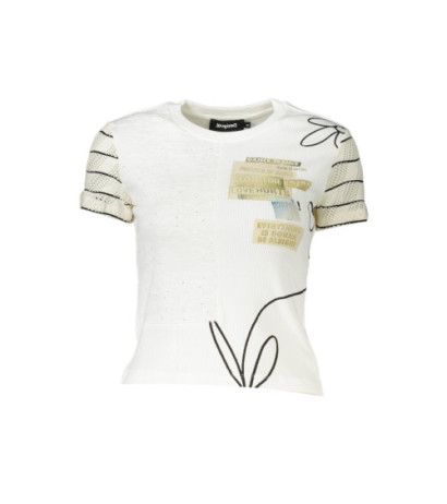 Desigual T-Shirt 23SWTK64 White