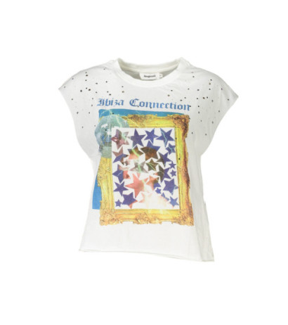 Desigual T-Shirt 23SWTK06 White