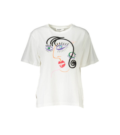 Desigual T-krekls 23SWTKBU Balts