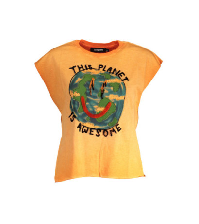 Desigual T-Shirt 23SWTKAA Orange