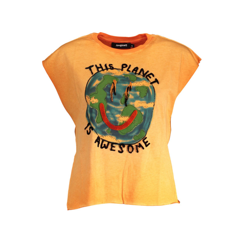 Desigual T-Shirt 23SWTKAA Orange