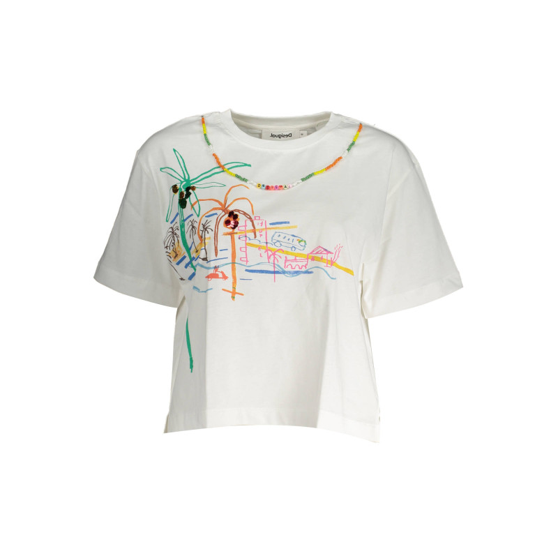 Desigual T-Shirt 23SWTKCC White