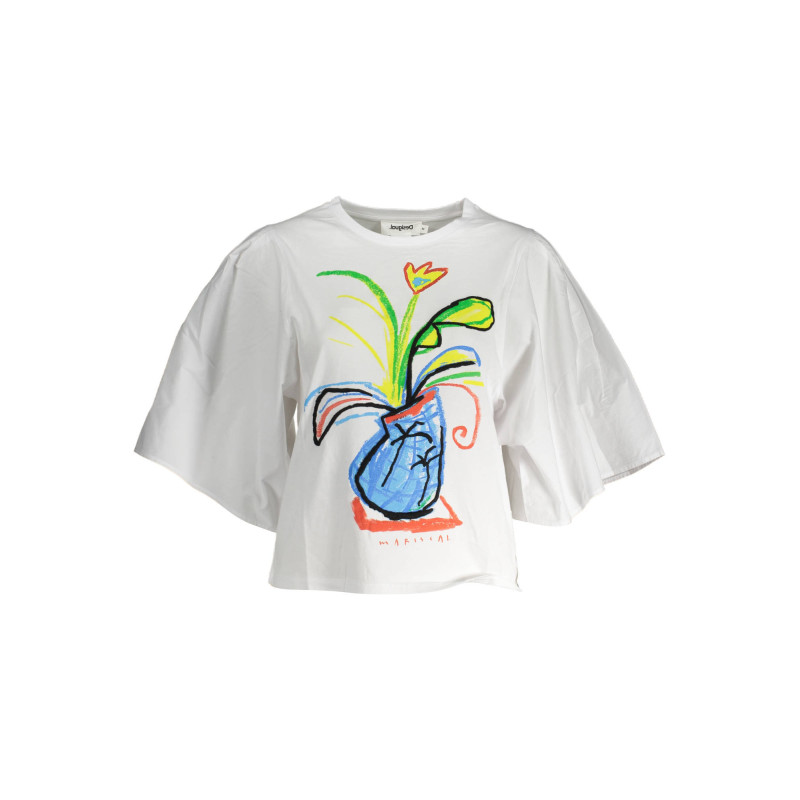 Desigual T-Shirt 23SWTKC8 White