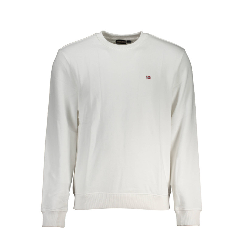 Napapijri sweatshirt NP0A4H89-BALIS-CREW-SUM-2 White