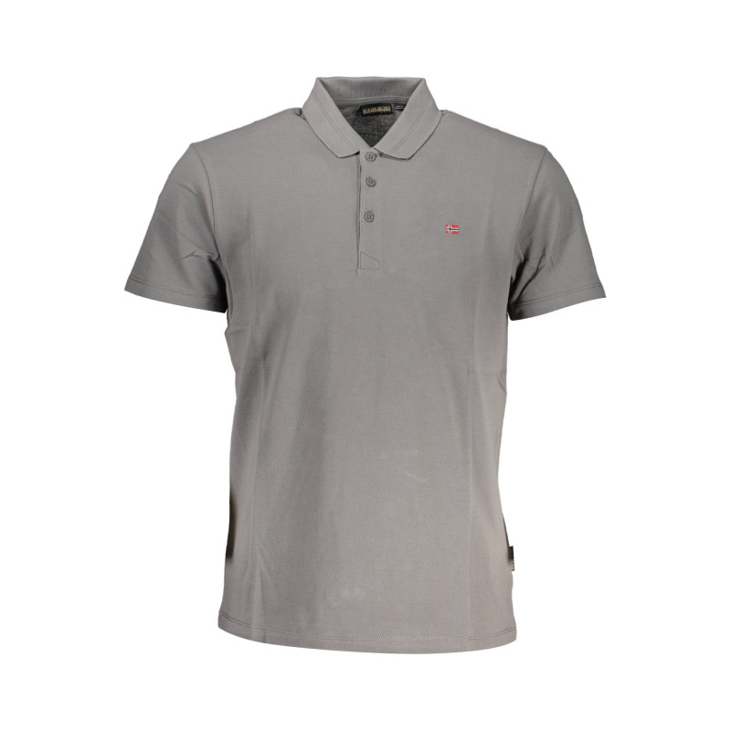 Napapijri polo NP0A4H8B-EALIS-SS-SUM Grey