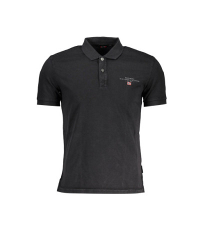 Napapijri polo NP0A4GB4-ELBAS-JERSEY Black