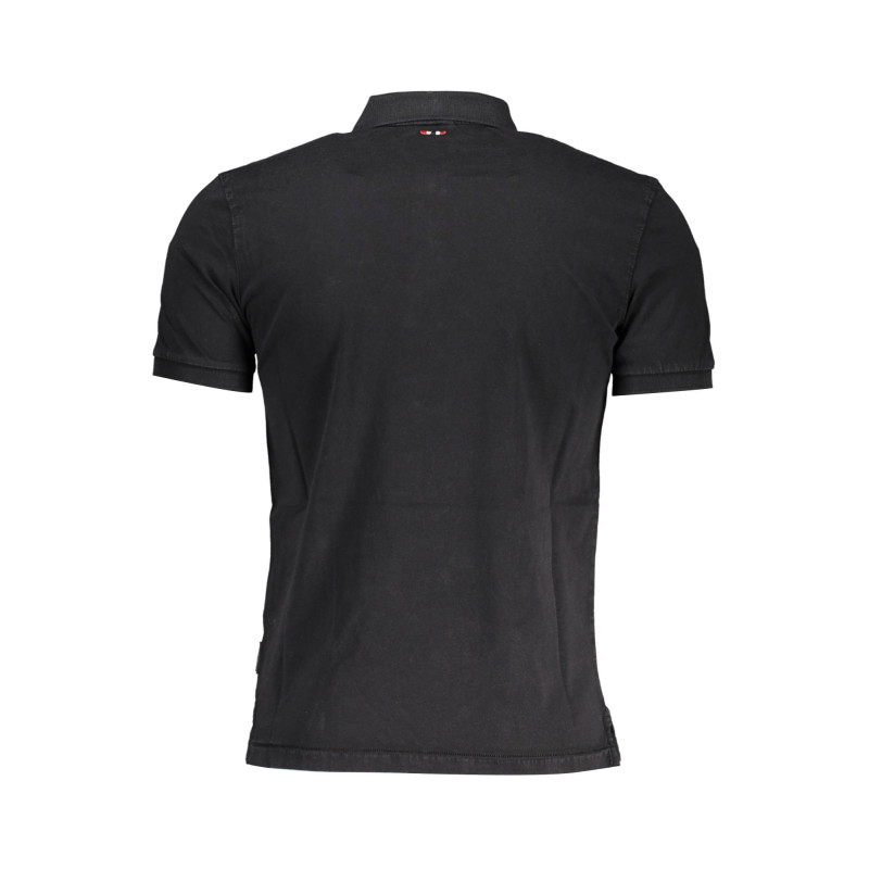 Napapijri polo NP0A4GB4-ELBAS-JERSEY Black