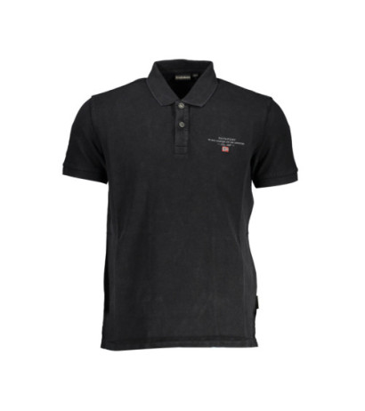 Napapijri polo NP0A4GDL-ELBAS-SS-4 Black