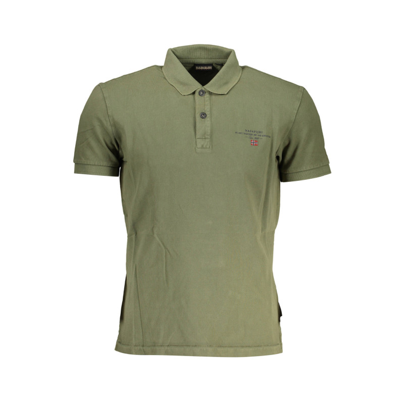 Napapijri polo NP0A4GDL-ELBAS-SS-4 Green
