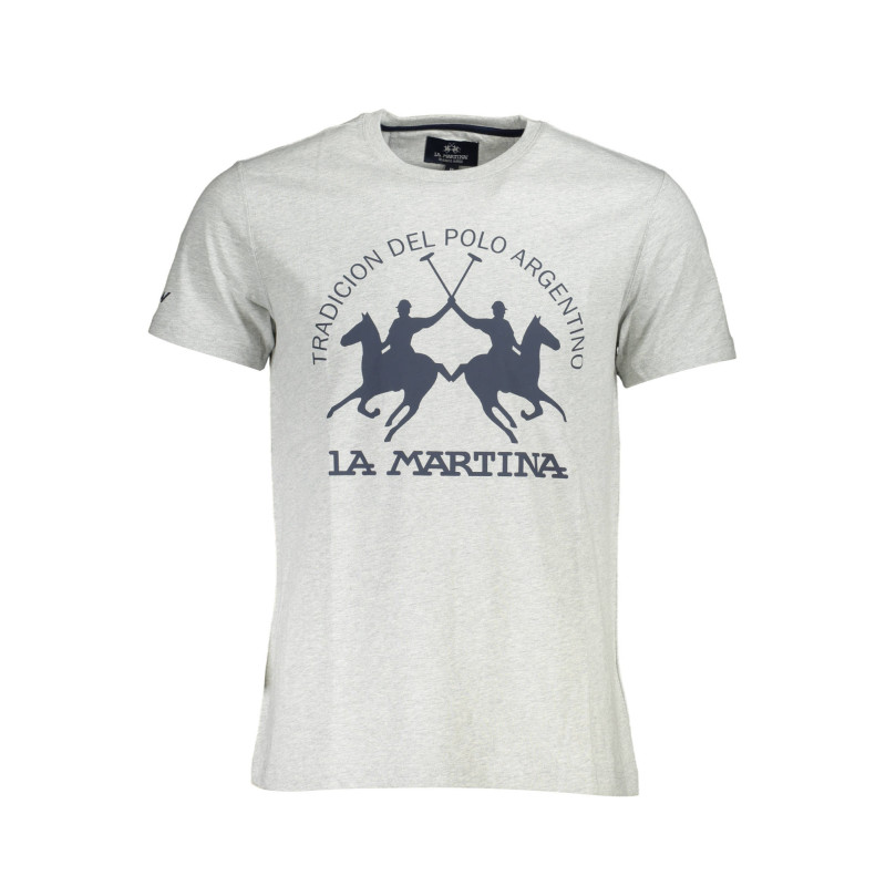 La martina T-Shirt XMR011-JS206 Grey