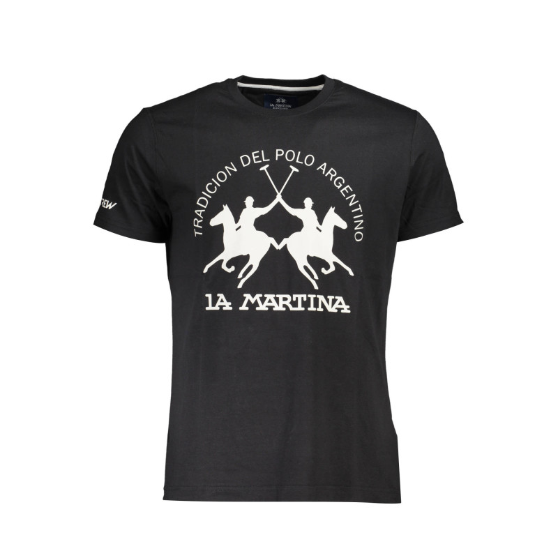 La martina T-Shirt XMR011-JS206 Black