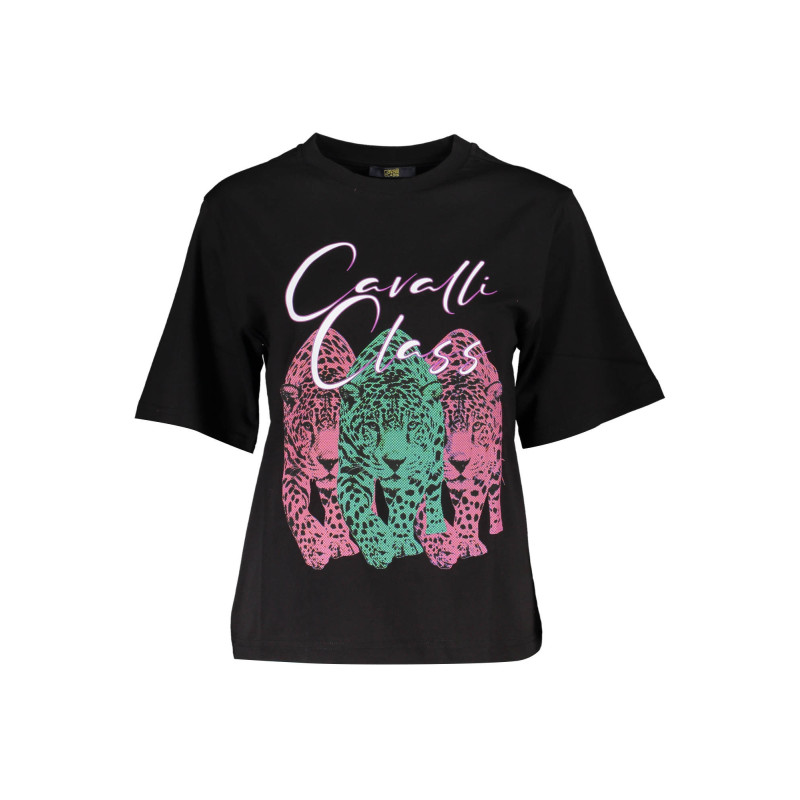 Cavalli class T-krekls QXT62G-JD060 Melns