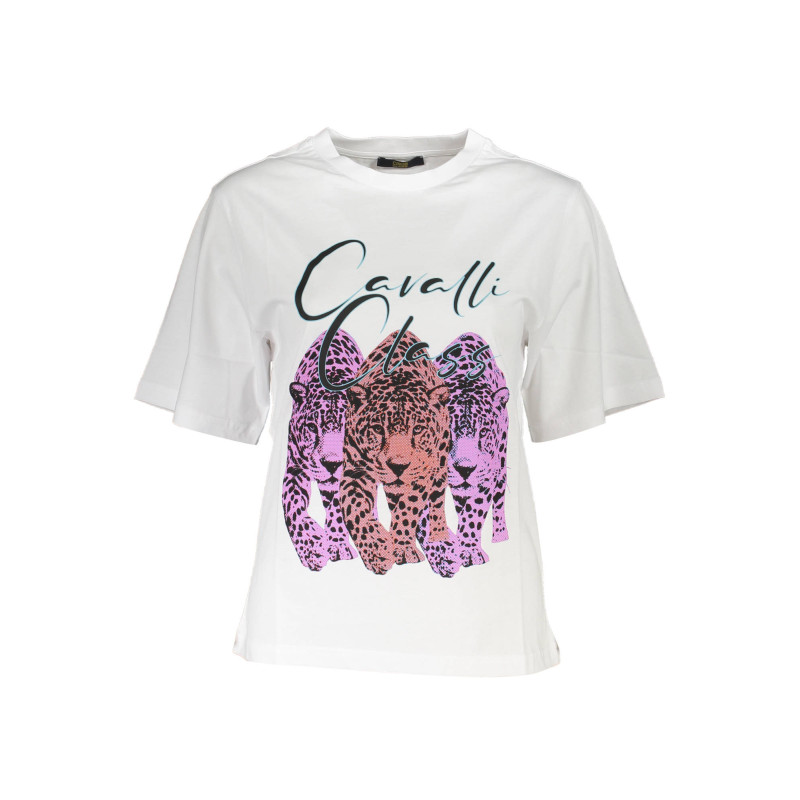 Cavalli class T-krekls QXT62G-JD060 Balts