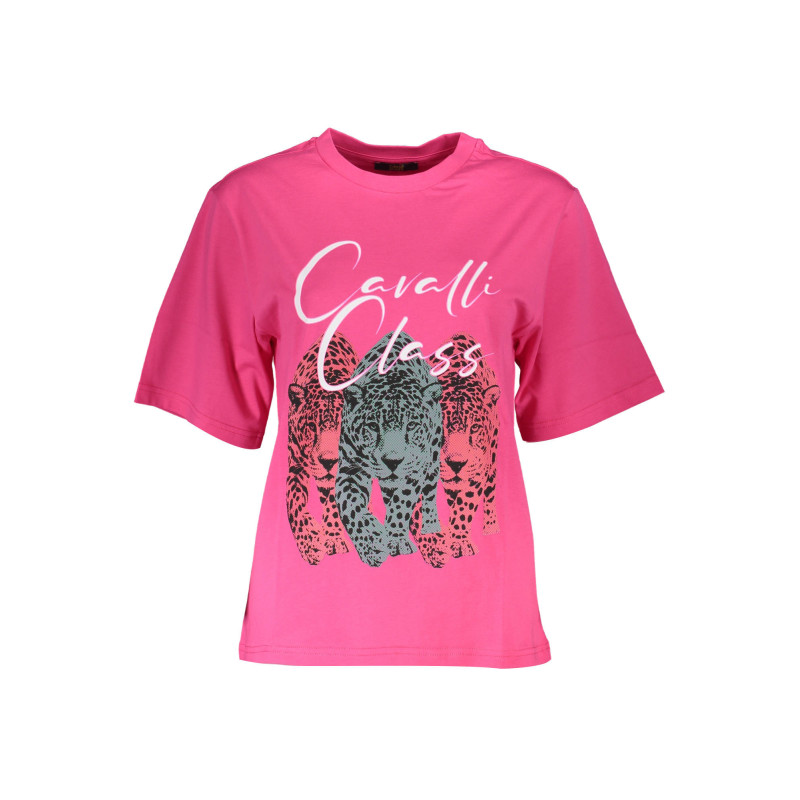 Cavalli class T-Shirt QXT62G-JD060 Pink