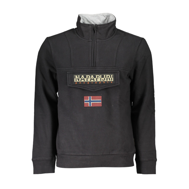 Napapijri džemperis NP0A4GJC-BURGEE-HZ-1 Juoda