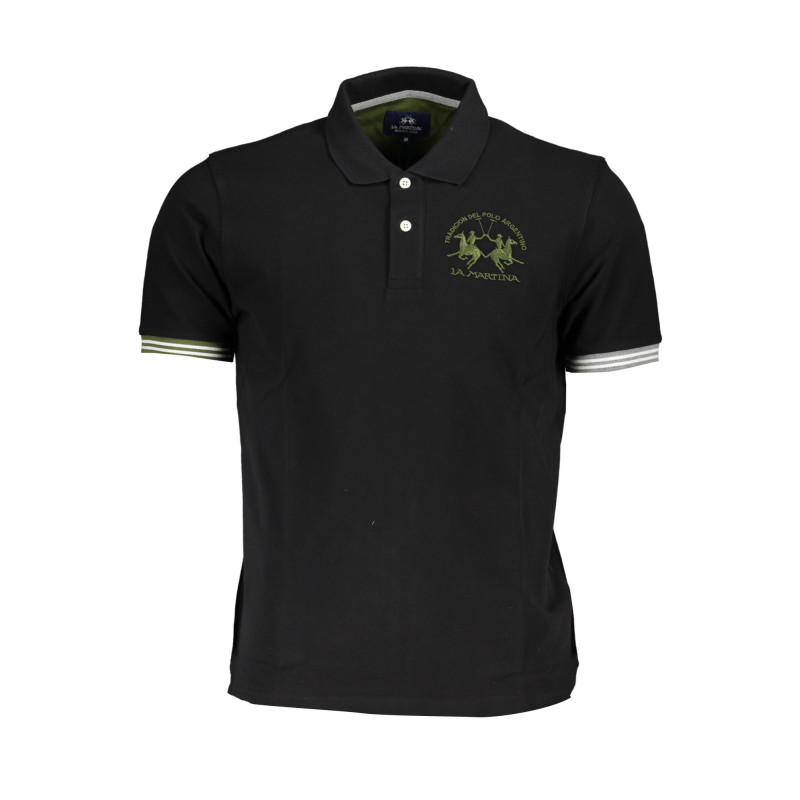 La martina polo krekli WMP009PK001 Melns