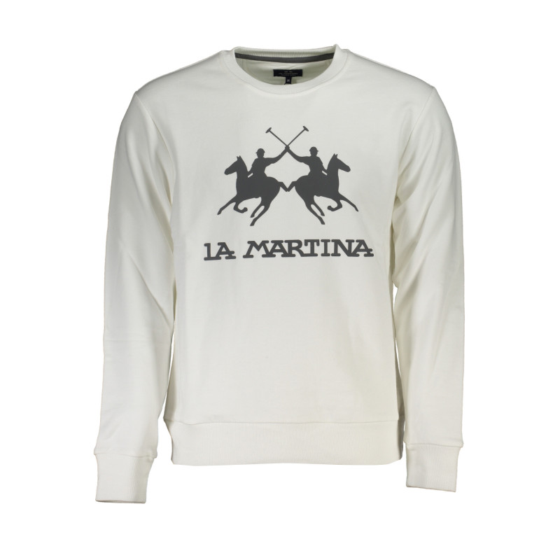 La martina sweatshirt CCMF01FP109 White