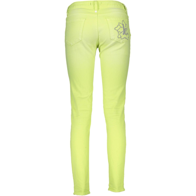 Just cavalli trousers S04LA0118N31408 Yellow