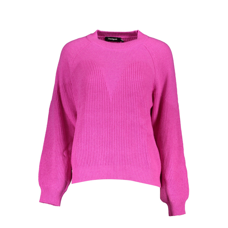 Desigual sweater 23WWJF14 Pink