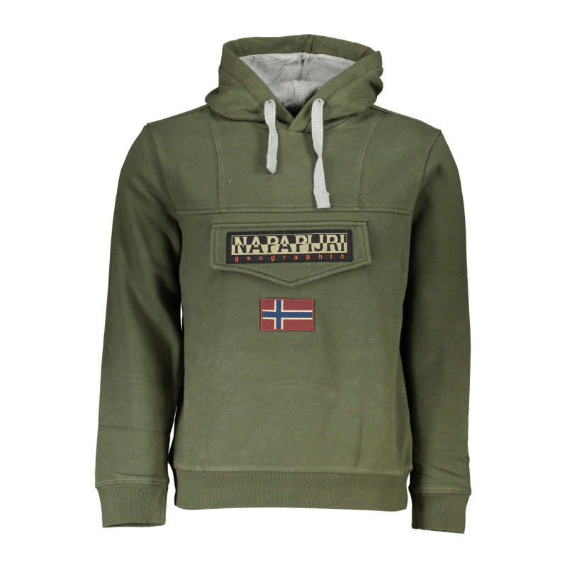 Napapijri sweatshirt NP0A4GJDBURGEEWINT2 Green
