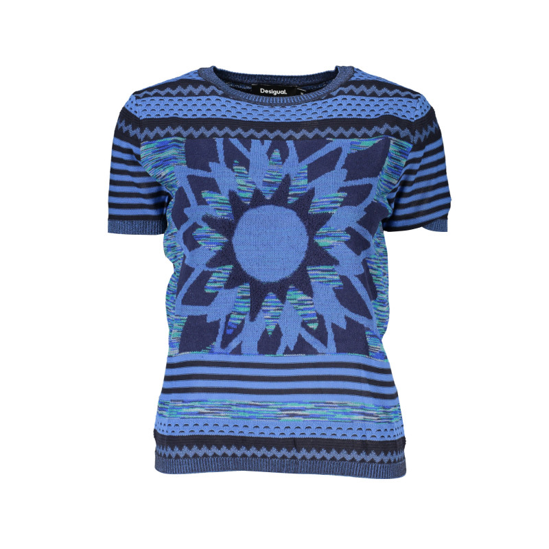 Desigual sweater 24SWTK74 Blue