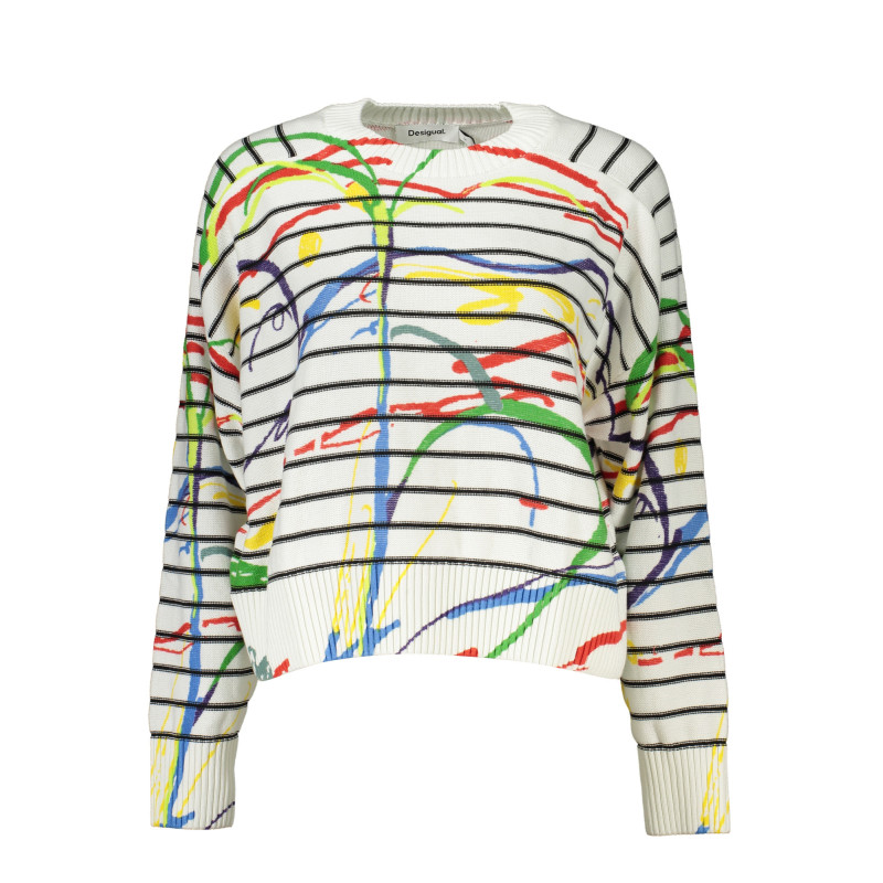 Desigual sweater 24SWJF46 White