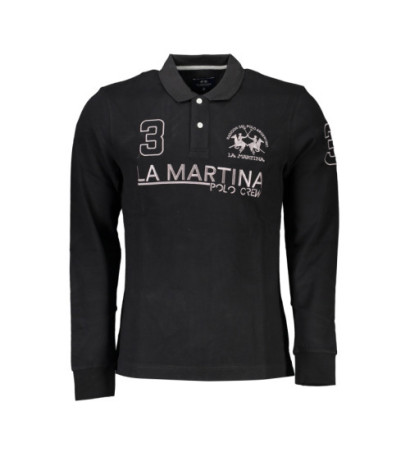 La martina polo krekli XMP313JS005 Melns