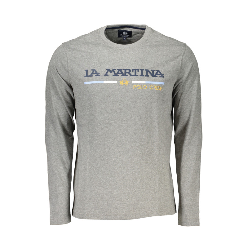 La martina T-Shirt XMR312JS389 Grey