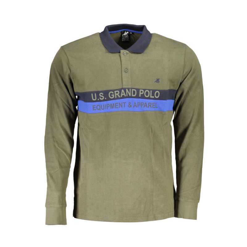 U.s. grand polo polo krekli USP878 Zaļš