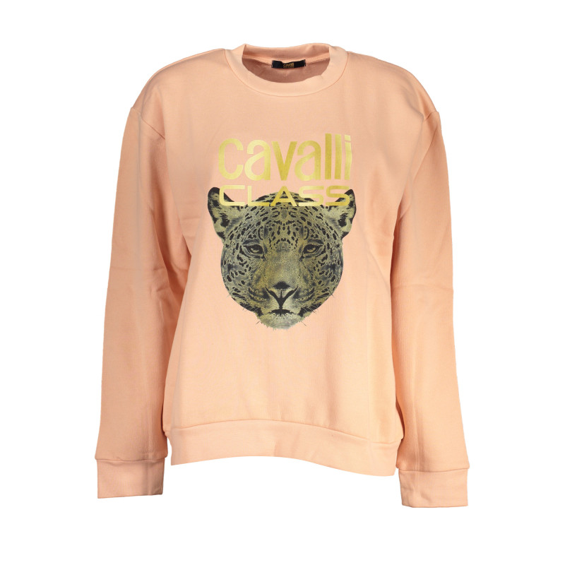 Cavalli class sweatshirt QXT67ZCF062 Pink