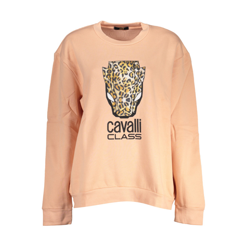 Cavalli class sweatshirt QXT67YCF062 Pink