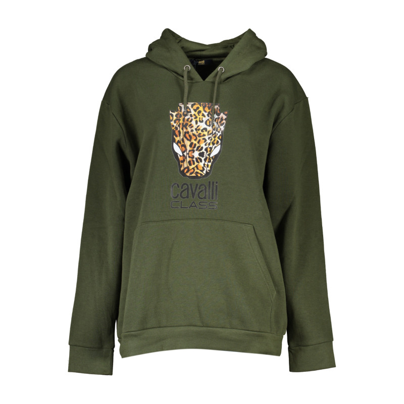 Cavalli class sweatshirt QXT66YCF062 Green
