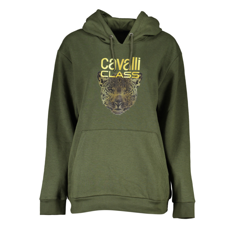 Cavalli class sweatshirt QXT66ZCF062 Green
