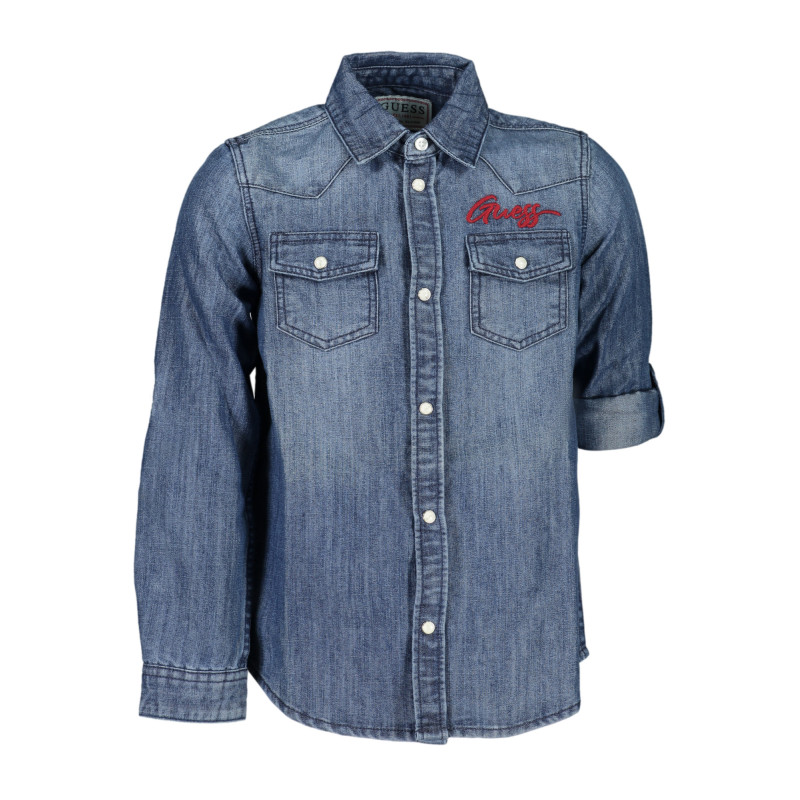 Guess jeans shirts L3BH00D4UE0 Blue