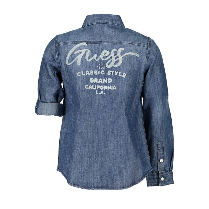 Guess jeans shirts L3BH00D4UE0 Blue