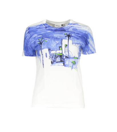 Desigual T-krekls 24SWTK69 Balts