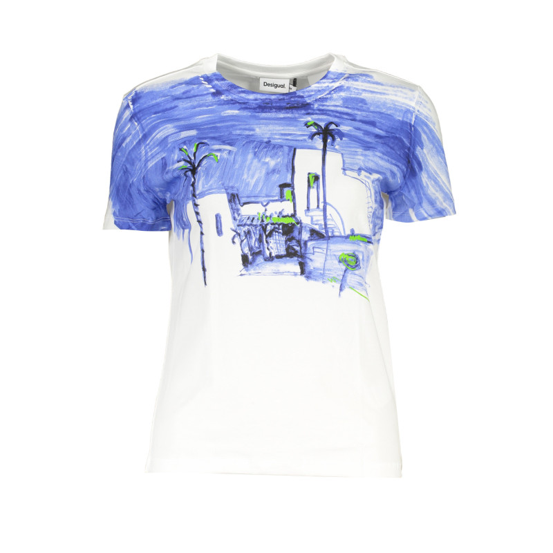 Desigual T-krekls 24SWTK69 Balts