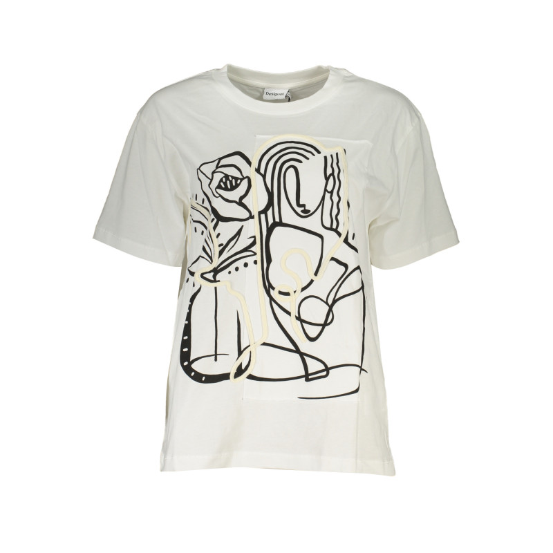 Desigual T-Shirt 24SWTKB0 White