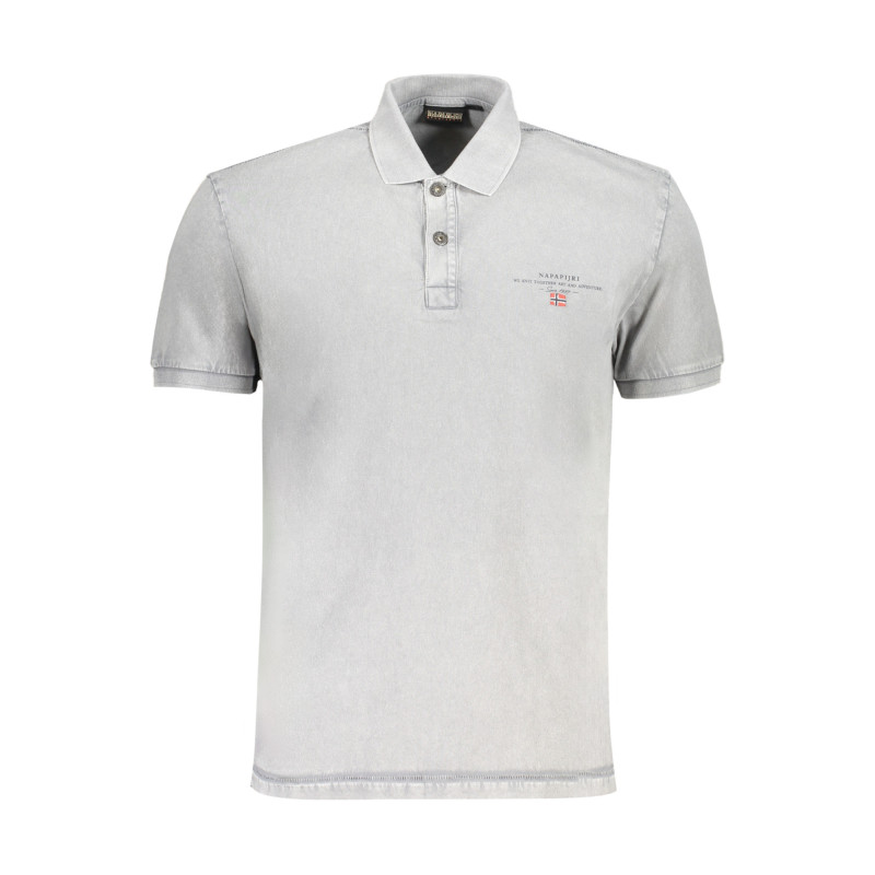 Napapijri polo NP0A4GB4ELBASJERSEY Grey