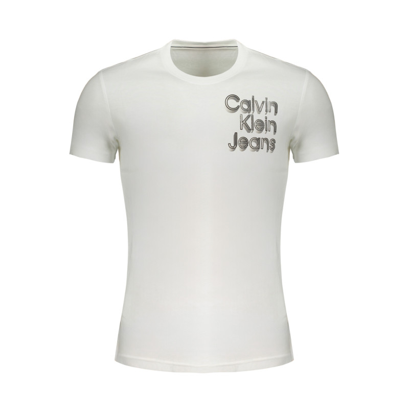 Calvin klein T-krekls J30J325680 Balts